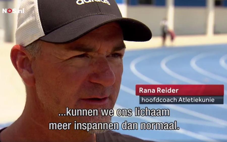 The Netherlands track & field team training with 1080 Sprint. Video and interview with Rana Reider.