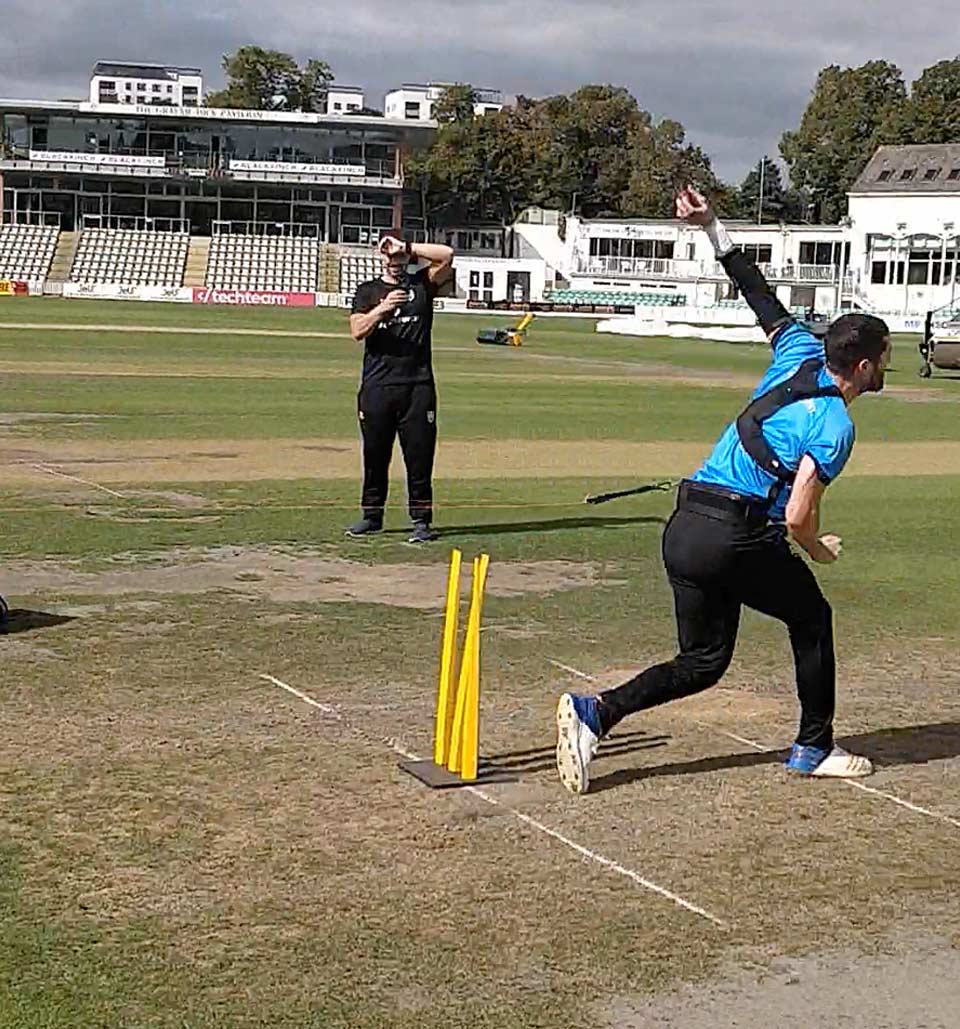 Velocity and Ground Contact for Cricket Bowlers with Steffan Jones